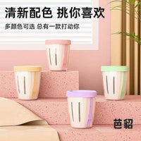 Ins Style Salad Cup with Fork, Double Layer Draining, for Fruits and Breakfast