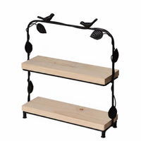 Wooden Dessert Display Stand Luxury Cake Display Stand Retro Wooden Dessert Tray for Banquet