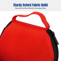 Car CD Case, Oxford Cloth CD Storage Bag, Large Capacity, Round Disc Holder, Portable for Car and Home