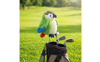 Soft Golf Club Cover with Cartoon Bird Knitted Course Wood Headcover Padded Course Wood Cover Shielding for Adults