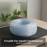 Flexible Airline Tubing Stays Soft Fish Tank Tube Kink Resistant Clear Silicone Breathing Tube for Pond
