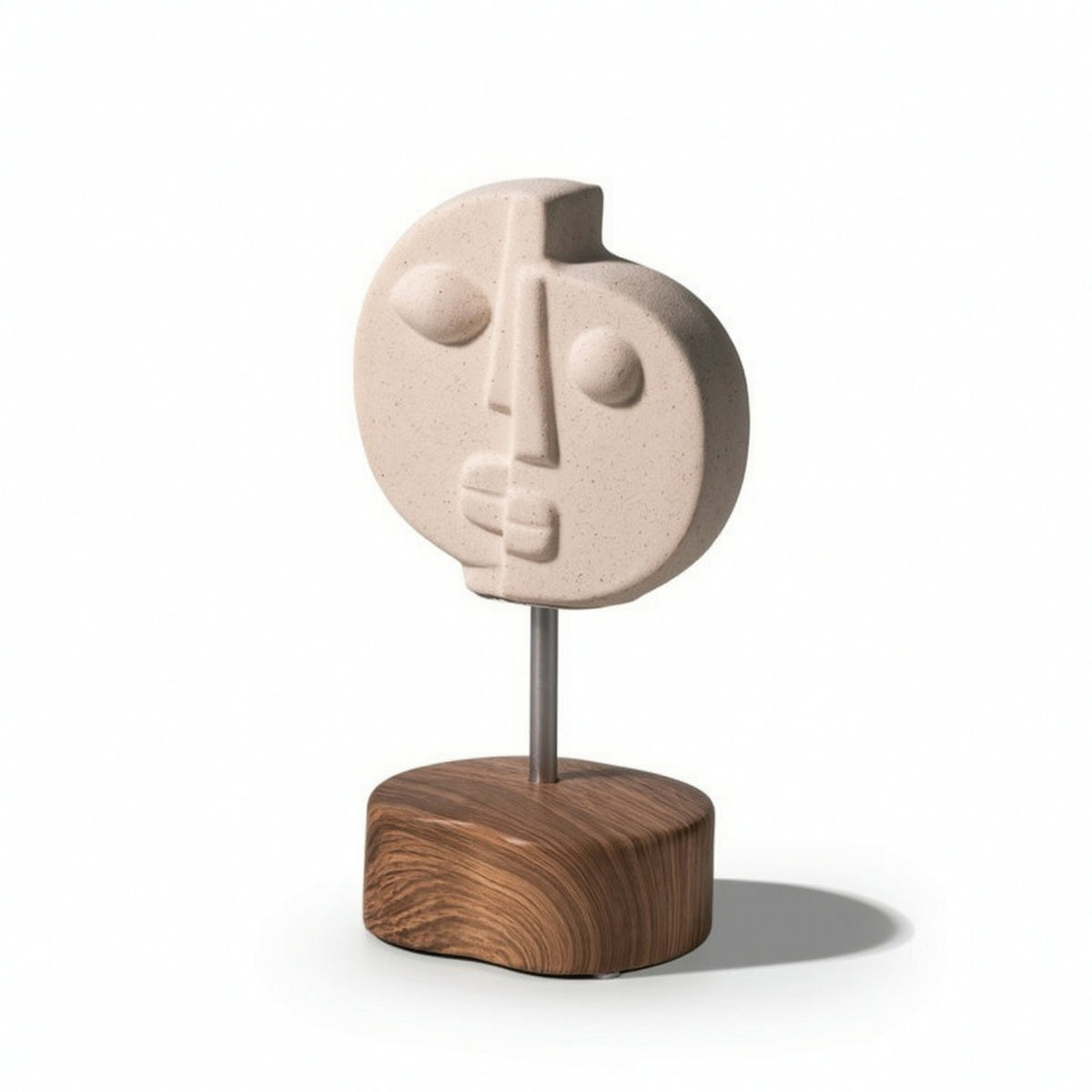 Abstract Face Figurine Modern Showpiece Creative for Office Desk, Art Lovers