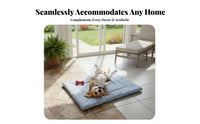 Checkered Pet Mat Machine launderable Crate Liner Warm for Home, Travel