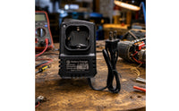 Wall-Powered Battery Charger Compact Cradle Battery Charger Rechargeable Portable for DIYers, Workshop, Garage