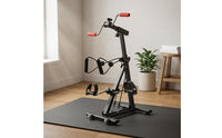 Arm and Leg Pedal Adjustable Resistance Foot Pedal Full Body Workout Hand Leg Exerciser for Stroke Patients