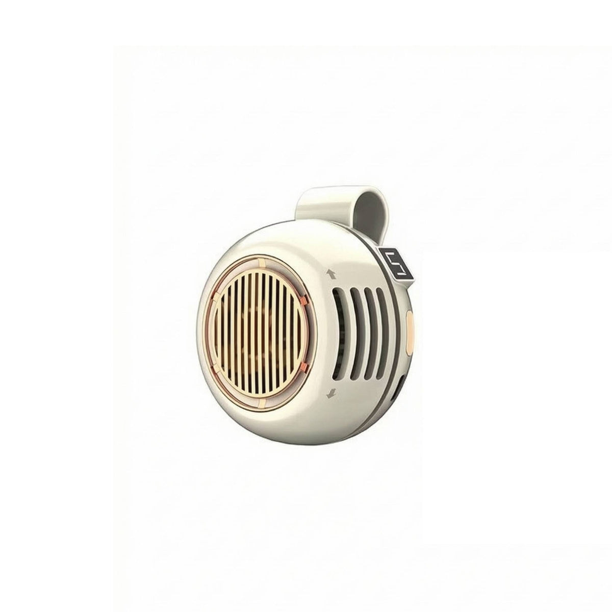 Mini Portable Clip Fan, Rechargeable, Bladeless, 5 Speeds, 90g
