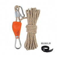 Braided Adjustable Rope Tie-down Hook-and-Loop Strap Reflective Rope Tie-down Carabiner Clips Tent Canopy Tensioner Quick Tensioning