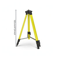 Tripod with Mounting Screw Foldable Aluminum Tripod Support Collapsible Lightweight for Carpenters, Leveling, Construction Sites
