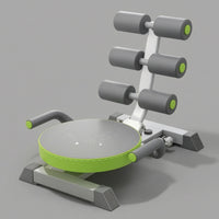Core Workout Machine with Rebound Assist Heavy-Duty Foldable Ab Exercise Machine with Foam Rollers Abdominal Workout Machine