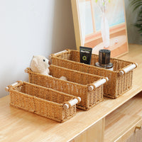 Nordic Style Storage Basket for Desktop and Home Organization
