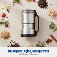 Household Mini Crusher, Superfine Grinding, Stainless Steel, Powerful Motor, Multi-Use for Grains