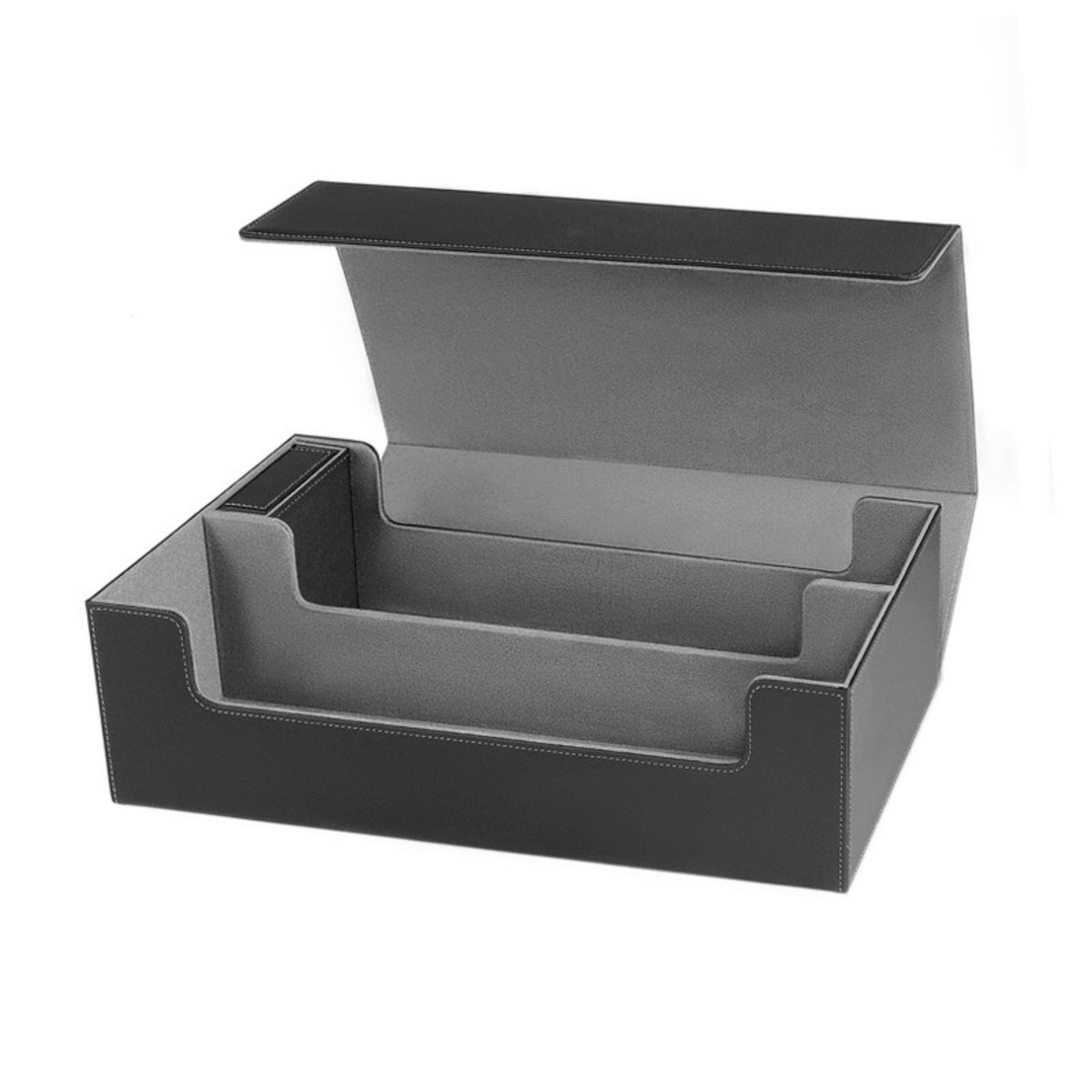 Magnetic Double Row Card Box with Separable Dice Card Brick Card Holder for Sports Cards Window Set Box Eco-friendly Storage