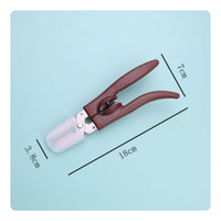 Effort-Saving Chestnut Opener Ergonomic Design Chestnut Splitter Tool Automatic Rebound-Back for Snack Prep, Holiday Cooking