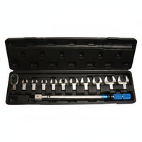 12 Pieces Interchangeable Head Twist Wrench Set High Precision Adjustable Twist Wrench Kit Industrial Grade Hand Tool for Automotive Repair, Garage