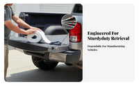 High Strength Heavy-Duty Tow Strap Wear-Resistant Tow Strap Kit Reinforced Loops Towing Equipment Multi-Layer Design for Truck Drivers, Away from-Pavement Enthusiasts, Roadside Assistance