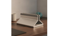Vertical Stand, with Adjustable Width Aluminum Vertical Laptop Stand Compact Desktop Laptop Holder for Professionals