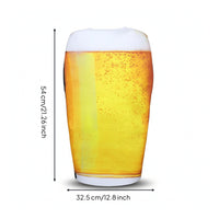 Beer Mug Costume Printed Beer Stein Costume Lightweight for Halloween, Cosplay