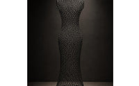 Open Mesh Wire Dress Form Lightweight Dress Form Decorative Mannequin with Base Sturdy for Boutiques, Bridal Shops, Shop