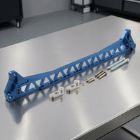 Chassis Brace with Hardware Aluminum Alloy Chassis Support Bar Lightweight for Tuner, Track Cars
