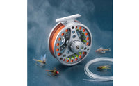 reel with Line Large-Capacity Fly Fishing Reel Perforated for Anglers
