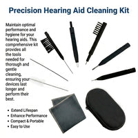Cleaning Kit with Brush and Cloth, Portable Maintenance Tool Set for Daily 9 Piece Travel Friendly for Users