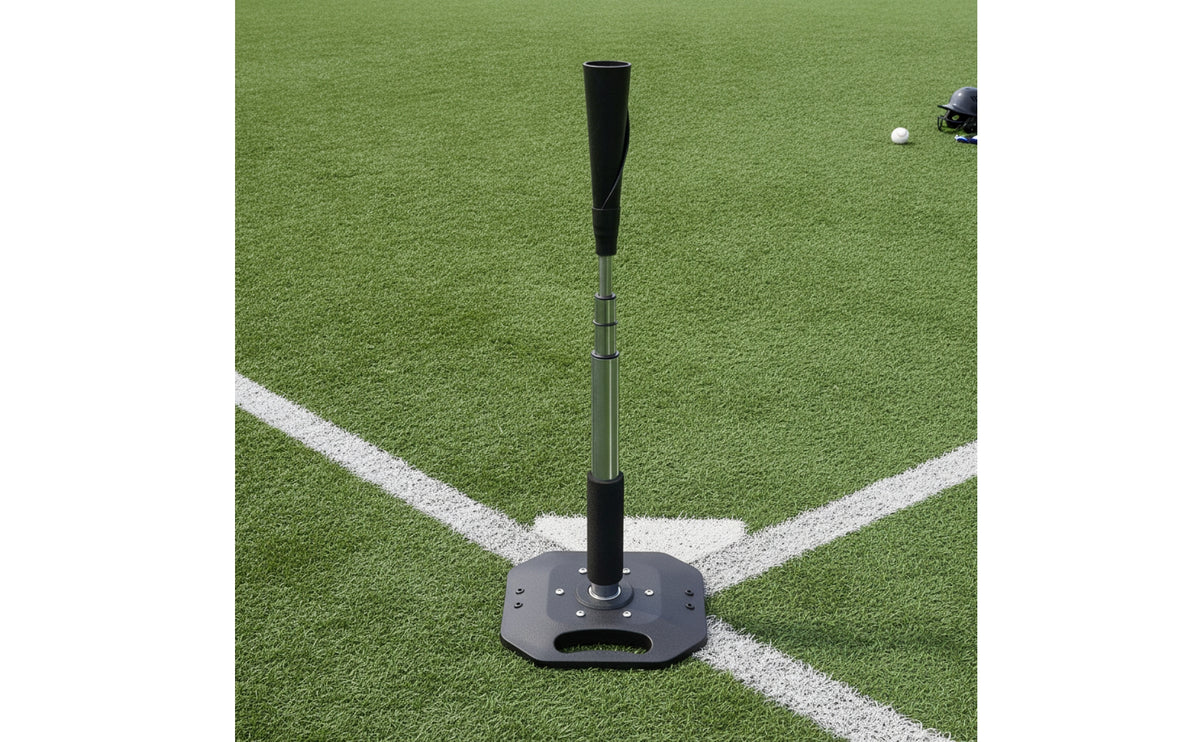 Baseball Batting Tee Heavy-Duty Batting Tee with Rubber Cup Ball Rest Rubber Cup for Hitters, Beginners, Home Training Team Practice