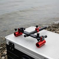Universal Fishing Chair Bracket Multipurpose Fishing Chair Rod Mount Double Bracket Rod Holder Long-Lasting Catch Pole Rack