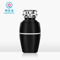 悦生活厨房垃圾处理器家用水槽厨余研磨粉碎机碎骨全自动无线开关