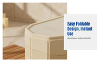 Foldable Bathtub, PVC Insulated Soaking Tub, Quick Setup, Home Spa