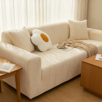 Couch Cover with Cushion Cover Stretch Sofa Slipcover Removable for Home