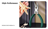 Chicken Feet Deboning Pliers Stainless Steel Boneless Chicken Feet Tool Fowl Bone Remover Tool Sturdy Duty for Restaurant