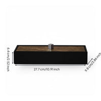 Decorative Storage Box Luxury Appearance & Band Storage Box Modern Style Display Case for Bedroom, Closet, Hotel Room