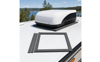 RV Rooftop Air Conditioner Gasket Kit with Leveling Pads Leak-Resistant Picture Frame Gasket with Leveling Pads Seamless for Travel Trailer