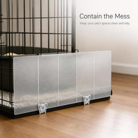 Lashige PVC Pet Cage Urine Splash Guard for Rabbits & Cats
