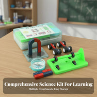 Power Experiment Kit Educational Ism Experiment Set Fun Teaching Demonstrations Children's Science Set for Kids, Classroom, Home