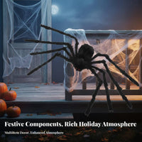 Creepy Gauze Spiderweb Effect Tattered Creepy Cloth Drapable for Yard, Families