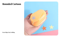 Shaped Hole Cutter Large Size Paper Cutterer Labor-Saving Educational for Students, Crafters, Scrapbooking