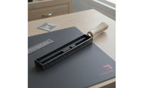 Ingot Mold with Wooden Handle Rectangular Metal Ingot Mold Heavy-Duty Compact for Metalsmiths, Jewelry Making, Foundry