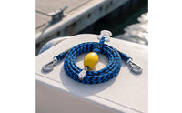 Marine Towing Rope Tow Harness with Pulley Self-Centering Boat Tow Rope with Float for Boaters, Kayakers, Water Sports, Boating