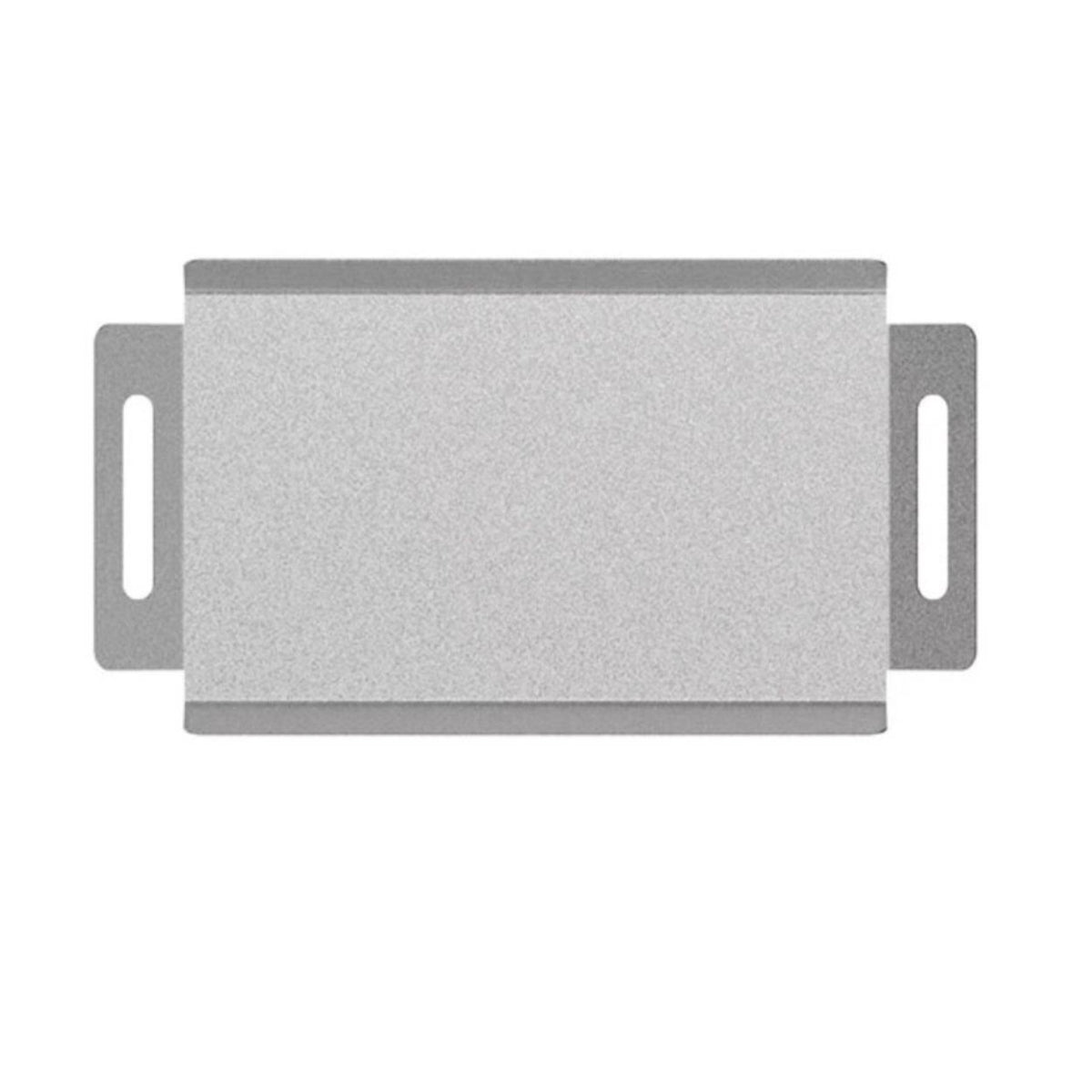 Stainless Steel Serving Tray Food-Grade Platter with Handles for Hosts, Cafe