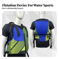 Grown-up Flotation Vest Comfortable Fit Flotation Vest Individual Flotation Device Adjustable Straps Grown-up Safety Vest Light