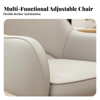 Adjustable Height Armless caster Chair Minimalist Design Task Seat 360-Degree pivot Office Furniture Wheeled Base for Students, Women, Teens, Study Room, Dormitory, Small Spaces, Vanity Table