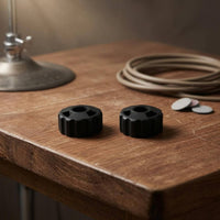 2 Pieces Cymbal Installation Caps Cymbal Stand Tops Ridged Music Accessories