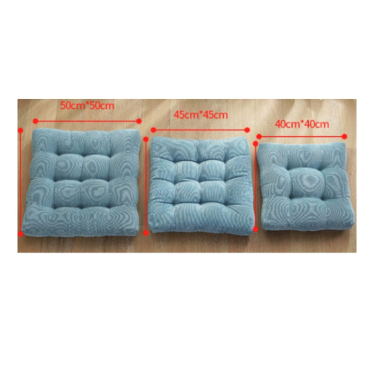 Non-Slip Thick Tatami Seat Cushion Thickened Thick Chair Pad Warm for Students, Office Workers, Dining Room, Classroom
