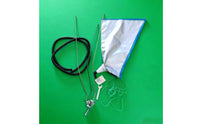 Balcony Rain Collector with Clamp Efficient for Patio, Gardeners