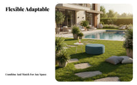 Nordic design L-Shaped Sectional Sofa Minimalist aesthetic appeal L-Shaped Sectional with Coffee Table reconfigurable Design Outdoor Furniture Weather-Resistant for Homeowners, guest accommodations Businesses, Families, Garden, Courtyard, Backyard, Porch