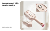 Fine Teeth Mist Comb Long Handle Electric Scalp Massage Comb