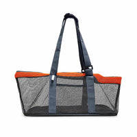 Mesh Pet Carrier Structured Tote Bag Long-Lasting for Travel, Car Rides