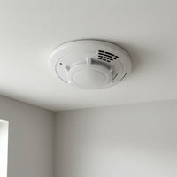 Photoelectric Fire Detection Device Easy Installation Standalone Fire Alarm Battery Operated Smoke Monitor High Sensitivity