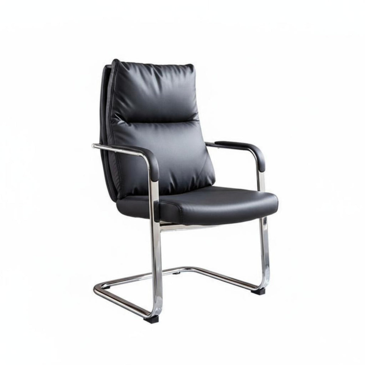 High spine support spine supportrest Cantilever Base Chair Ergonomic Design Office Furniture Modern and appearance Conference Seating Padded Armrests for managerials, video game enthusiasts, Study Room, Reception Area, Gaming Setup